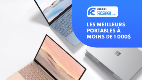 Meilleurs choix: Ordinateur portable à moins de 1000$